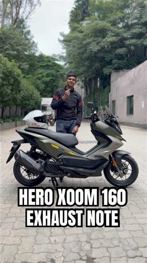 Here’s how the Hero Xoom 160 sounds! #HeroXoom160 #Xoom160 #PowerDrift