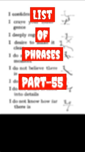 List of Phrases (Part-55) || English Shorthand Phrases || #stenographer #englishshorthand