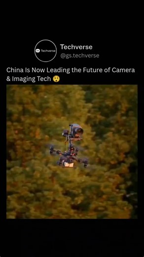 GS Techverse on Instagram: "China is rapidly taking the lead in high-tech camera hardware and imaging systems — with faster sensors, sharper optics, and increasingly advanced AI processing pipelines. Many analysts believe this advantage isn’t just temporary… it may be a structural shift in the industry driven by manufacturing scale, R&D integration, and vertical supply chains. Do you think China is shaping the future of imaging technology — or will global competition catch up? 📱 Follow @gs.tech