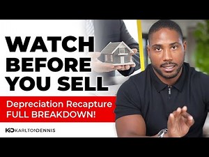 25% TAX to Sell a Rental Property?! | How Depreciation Recapture Works for Investment Real Estate