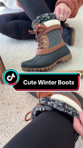 Cute winter boots that are so comfy and so stylish — truly the perfect mix of cozy and chic. Great tread, great fit, and such a good price right now. Snag these while they’re still in stock! #TikTokShopCreatorPicks #FashionDeals #WinterBoots #CozyStyle #ColdWeatherFashion