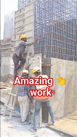👷‍♂️mivan big column shuttering #construction #shuttering step by step #centering