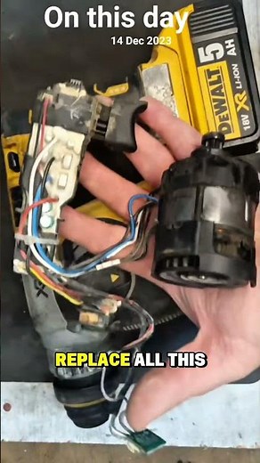 DCH273 sds rotary hammer fault explained