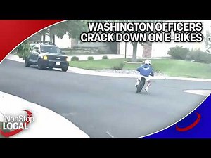 Washington law enforcement cracks down on e-bikes with new law taking effect June 11th
