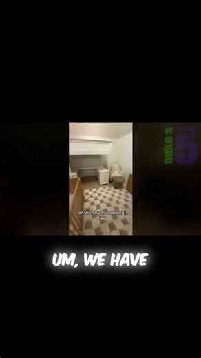 Why is the chair moving on its own? 😱 Ghost caught on camera!