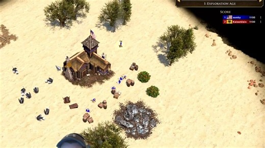 [自用] 德vs美 狮心解说Kaiserklein vs Samby   自录JulianK vs Samby