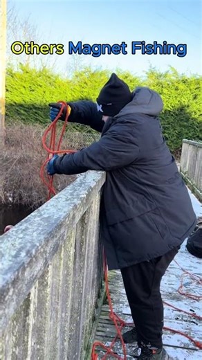 Others Magnet Fishing Vs This One #satisfying #viral #magnetfishing