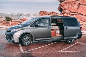 16 Simple Toyota Sienna Camper Conversion Ideas for Minivan Camping