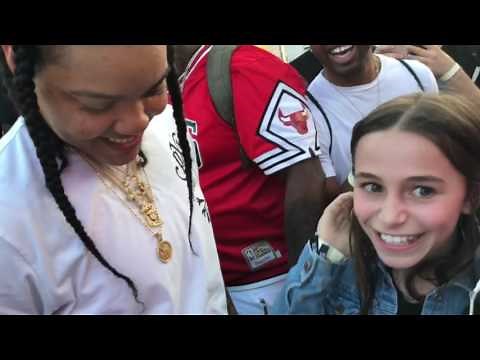 Sky Katz rapping for Young M.A. (Ooouuu)