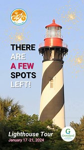Our Lighthouse Tour is less than TWO weeks away! There are just a few spots left for our January 17-21, 2024 ride. This five-day, four-night fun-filled tour includes all accommodations, transportation, and tours of some of Florida's most historical lighthouses. Check out tour details by visiting https://www.bikeflorida.org/.../bike-florida-lighthouse-tour. #bikeflorida #webikefla #cyclingtours #lighthousetour #floridalighthouses | Bike Florida | Facebook