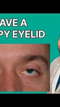 Why Is My Eyelid Drooping? Ptosis Explained by Dr. David Campos