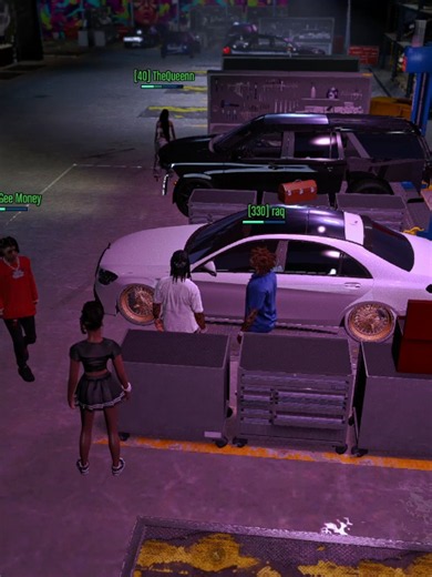 When A Fight Breakout In A Mechanic Shop #Thebossfamilythabiggest #LovestoryRP #fivem #tips #contentcreator #followerstiktok