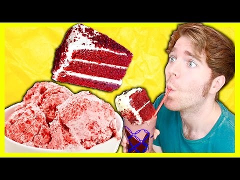 GIANT RED VELVET MILKSHAKE