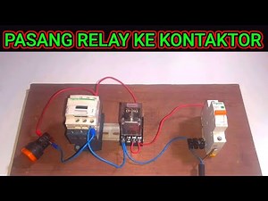 How to install relays and contactors