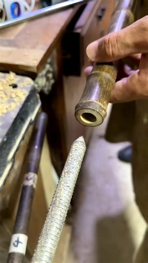 The easiest and most reliable technique for making a flute.