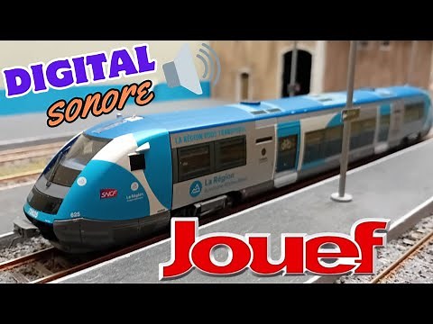 Le X73500 Test du modèle digital sonore Jouef en HO