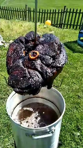 Deep fried Ham