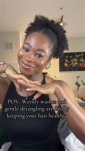 It’s been a journey but ever since I start washing weekly, reducing manipulation and heat, and trimming, the hair has been flourishing