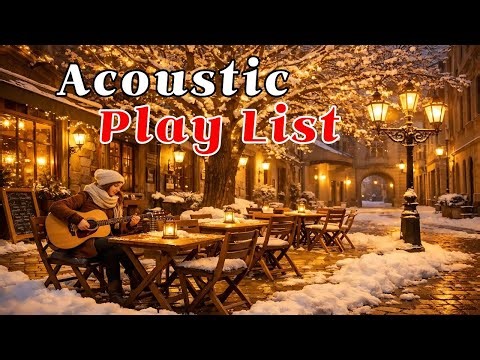 새해부터 느낌있게 감성적인 어쿠스틱 플레이리스트 🎧음악. [Just Acoustic at the Café]