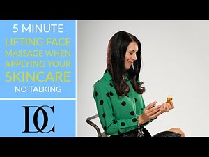 5 Minute Lifting Face Massage When Applying Your Skincare (No Talking)