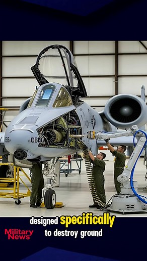 47K views · 1.5K reactions | Uncovering the monster inside the A-10 Thunderbolt | military news | Facebook