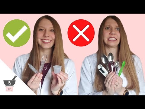 How to Measure Liquid Medication the Best Way | Pharmacist Medication Tips