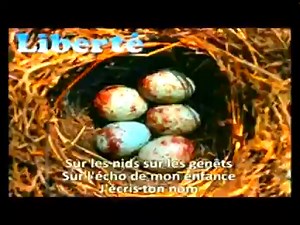 2.6K views · 65 reactions | Liberté - Paul Eluard. (Extraits en vidéo) | Zen Attitude | Facebook