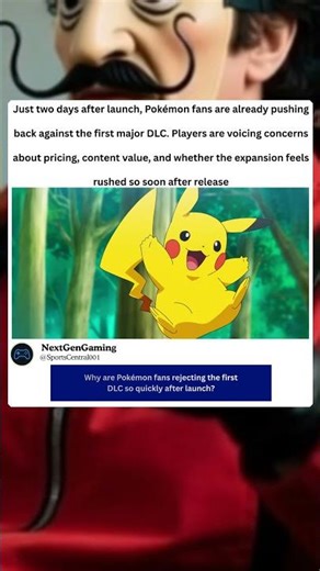 just two days after Launch, pokemon fans are already pushing back against the first major DLC