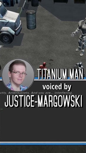 Titanium Man voice actor: 𝗝𝘂𝘀𝘁𝗶𝗰𝗲 𝗠𝗮𝗿𝗴𝗼𝘄𝘀𝗸𝗶 #marvelultimatealliance #marvelmods #voiceacting