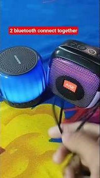 How to connect 2 bluetooth speakers on a single phone #music #bluetoothspeaker #short #shorts #viral