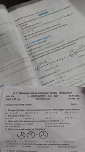 Multiple Choice Questions:The general form of the commutative... | Filo