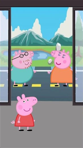 The Magic Door Of Love!! #animation #peppapig