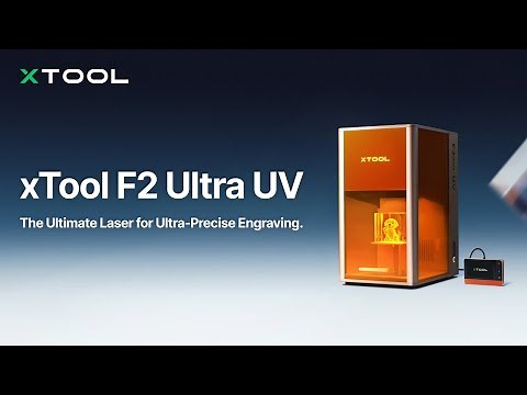 xTool F2 Ultra UV | The Ultimate Laser for Ultra-Precise Engraving.