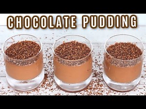 How To Make Eggless Chocolate Pudding At Home | Simple and Delish by Canan