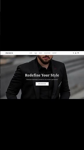 I Built a Premium Fashion Website from Scratch (HTML CSS JS)