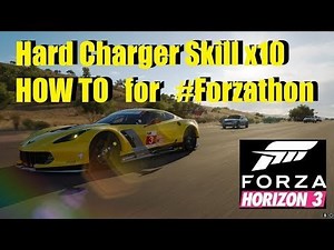 Hard Charger skill tutorial for the latest #Forzathon