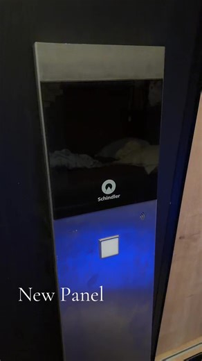 New Black Schindler FI GS Elevator Panel Unveiled