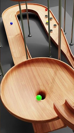 🔥 Epic 3D Marble Race! Who Wins? #shorts