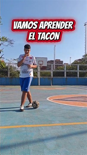 CÓMO UTILIZAR EL TACÓN EN FÚTBOL 😬 #viralshort #futbol #shots #skills