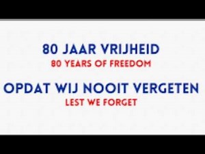 5 mei Liberation Day in The Netherlands