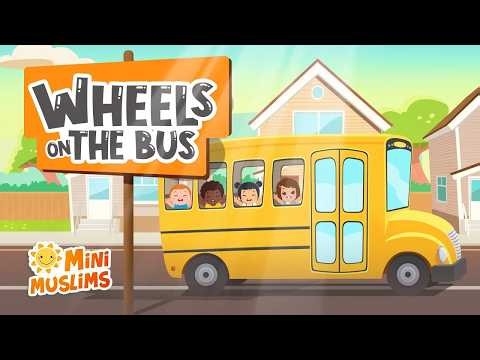 Wheels On The Bus 🚌 Islamic Songs For Kids ☀️ Livestream