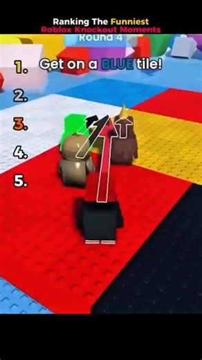 Ranking The Funniest Roblox Knockout moments 🤣 #knockout #roblox #viral #fart #fyp