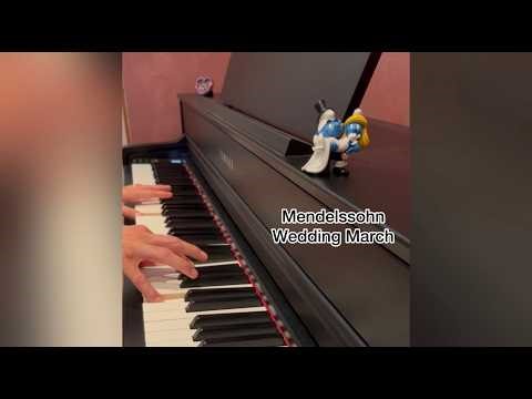 Mendelssohn – Wedding March | Piano with Church Organ Sound