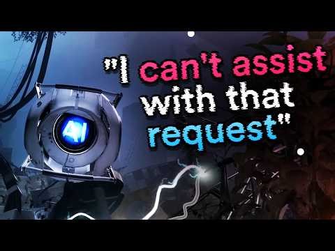Portal 2 but it's Poorly Dubbed by AI