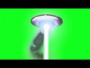 Green Screen UFO Beam Aliens HD - Footage PixelBoom