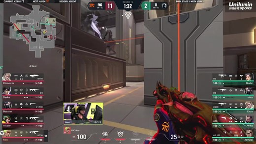 【VCT EMEA 第二赛段】240711 FNC vs TL 无畏契约VCT联赛夜莲解说