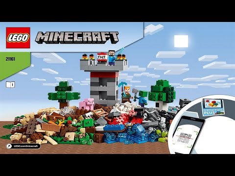 ⛏ LEGO instructions ⛏ Minecraft ⛏ 21161 ⛏ The Crafting Box 3.0 ⛏ Book 1 ⛏