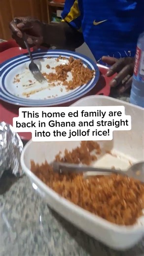 Our home ed adventure in Ghana could not start without jollof rice!