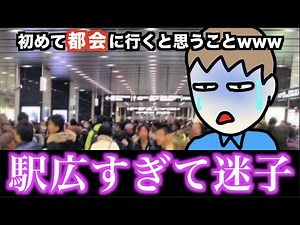 【あるある】初めて都会に行くと思うことwww【15選】