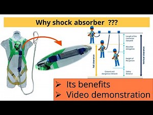 Safety Belt Shock Absorber || Comparision between with or without shock absorber with demonstration